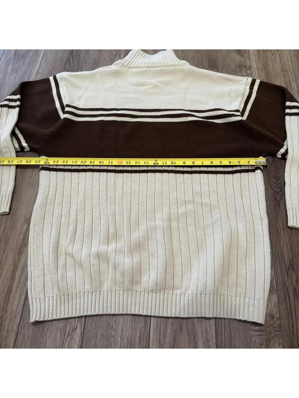Vtg Southpole Striped Mock Neck Sweater Mens XXL Y2K